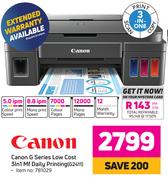 Canon G Series Low Cost 3 In 1 Mf Daily Printing G2411