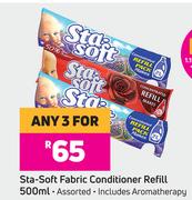 Sta-Soft Fabric Conditioner Refill-For Any 3 x 500ml