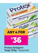 Protex Antigerm Soap Assorted-For Any 4 x 150g