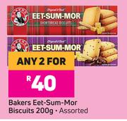 Bakers Eet Sum Mor Biscuits Assorted-For Any 2 x 200g