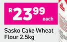 Sasko Cake Wheat Flour-2.5Kg Each