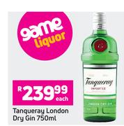 Tanqueray Dry Gin-750ml Each