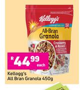 Kellogg's All Bran Granola-450g Each