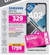 Samsung A02 4G Smartphone-On Smart Top Up XS+