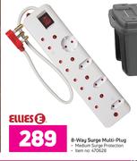 Ellies 8-Way Surge Multi-Plug