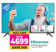 Hisense 43" FHD TV 43A5200F