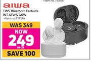 Aiwa TWS Bluetooth Earbuds WT ATWS-40W-Each