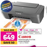 Canon Pixma Everyday 3 In 1 Ink Printer MG2540s