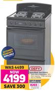 Defy Stove Black BLK DSS512