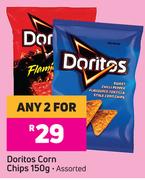 Doritos Corn Chips Assorted-For Any 2 x 150g