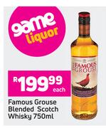 Famous Vrouse Blended Scotch Whisky-750ml Each