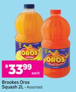 Brookes Oros Squash Assorted-2L Each