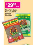 King Korn Super Fine Or Coarse Mabele Meal-2Kg Each