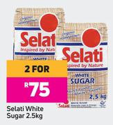 Selati White Sugar-For 2 x 2.5Kg