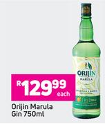 Orijin Marula Gin-750ml Each