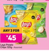 Lays Potato Chips Assorted-For Any 3 x 120g