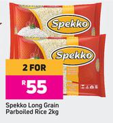 Spekko Long Grain Parboiled Rice-For 2 x 2kg