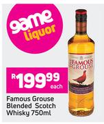 Famous Grouse Blended Scotch Whisky-750ml Each