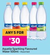 Aquelle Sparkling Flavoured Water-For 5 x 500ml