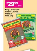 King Korn Super Fine Or Coarse Mabele Meal-2kg Each