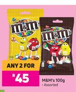 M&M's-For 2 x 100g