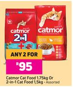 Catmor Cat Food 1.75kg Or 2 In 1 Cat Food 1.5kg-For Any 2