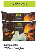 Campmaster 12 Piece Firelighter-For 2