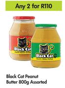 Black Cat Peanut Butter Assorted-For Any 2 x 800g