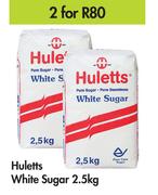 Huletts White Sugar-For 2 x 2.5kg