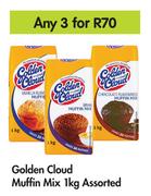 Golden Cloud Muffin Mix-For 3 x 1kg