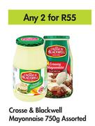 Crosse & Blackwell Mayonnaise-For 2 x 750ml