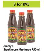 Jimmy's Steakhouse Marinade-For 3 x 750ml
