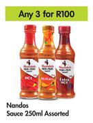 Nandos Sauce-For 3 x 250ml