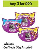 Whiskas Cat Treats Assorted-For Any 3 x 55g