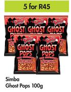 Simba Chost Pops-For 5 x 100g