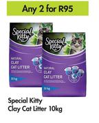 Special Kitty Clay Cat Litter-For Any 2 x 10Kg 