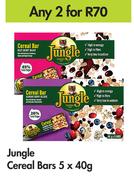 Jungle Cereal Bars-For Any 2 x 5 x 40g