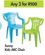 Sunny KidsABC Chair-For Any 2