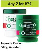 Ingram's Cream Assorted-For Any 2 x 500g