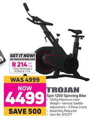 Trojan 1200 spinning bike on sale