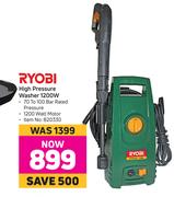 Ryobi High Pressure Washer 1200W