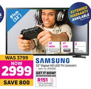 Hisense 32" (81cm) Digital  HD LED TV 32N5001