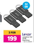 Lexar Jumpdrive V40 32GB Flash Drive-For 3