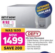 Defy 30L Solo Microwave