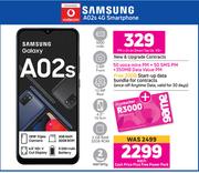 Samsung A02s 4G Smartphone-On Smart Top Up XS+