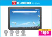 Telefunken 10.1" 4G Tablet-Each