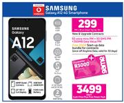 Samsung Galaxy A12 4G Smartphone-On Smart Top Up XS+