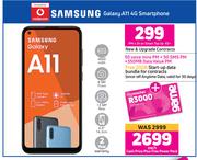 Samsung Galaxy A11 4G Smartphone-On Smart Top Up XS+