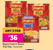 Royco Cook In sauce-For Any 3 x 37g/54g