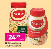 Nola Mayonnaise Assorted-750g Each